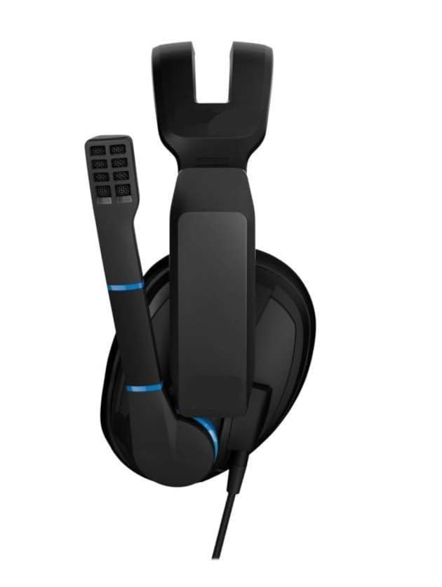 Wired Over Ear Headphones with Mic (Blue/Black)