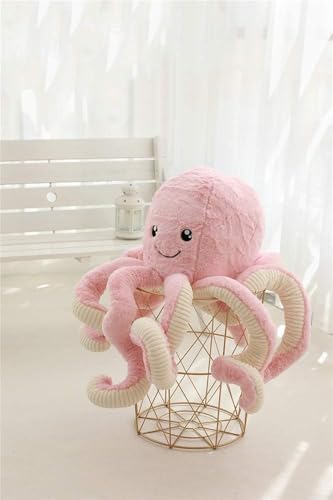 Poupée créative en Peluche Pieuvre - Doudou - pour Dormir - Rose - 40 cm – vue 6