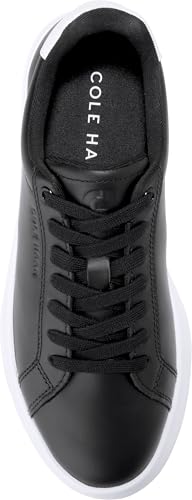 Cole Haan Cole Haan Women's Shoes - Grand Crosscourt II Tennis Sneaker, Black/White Leather, 8.5-B US