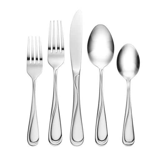 Hampton Forge Swirl 58-Piece Flatware Set