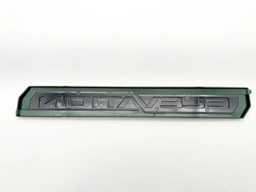 Image of Overlay Door Rear Emblem Badge Nameplate Replacement for 2019-2021+ Elevation 3PC (Matte Black)