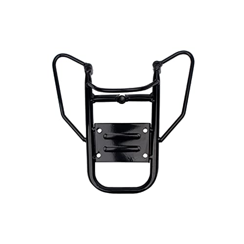 Minho Black Rear Luggage Rack Iron Luggege Support Racks Fit for Chinese GY6 Scooter TaoTao Pony ATM50,Roketa MC-08 Boom,Baja Suncity,Jonway YY50QT-6,Wangye Sunny, TaoTao Scooter Accessories