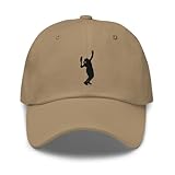 Jessica Pegula Tennis Black Silhouette Classic Adjustable Hat