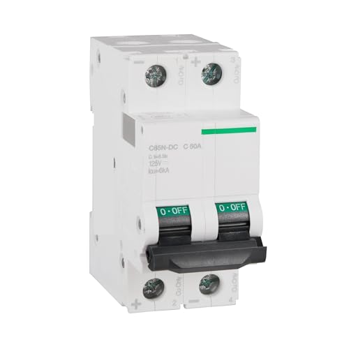 Disjoncteur électrique Multi 9 C65N-DC MCB 2P haute durabilité 8A DC - 3