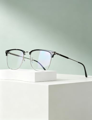 Image of Blue Light Blocking Glasses for Men Anti-Fatigue Computer Monitor Gaming Glasses Prevent Headaches Glasses