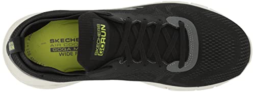 Skechers Men's GOrun Glide-Step Flex-Athletic Workout Running Walking Shoes with Air Cooled Foam Sneaker, Black/Lime, 10.5 X-Wide - Image 6