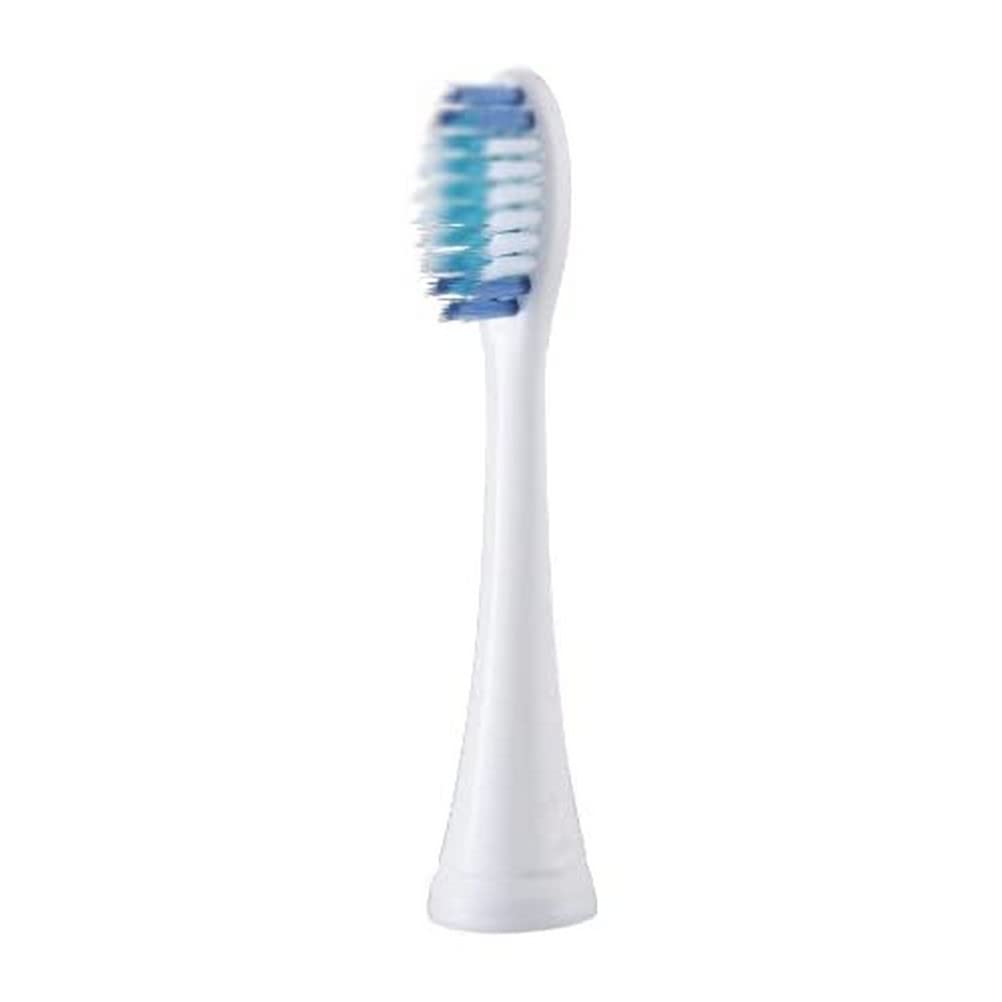 Panasonic WEW0917 końcówki z bardzo drobnym włosiem (3 rodzaje włosia, podłużna główka, do szczoteczek: EW-DP52, EW-DL83, EW-DC12), białe, 2szt.