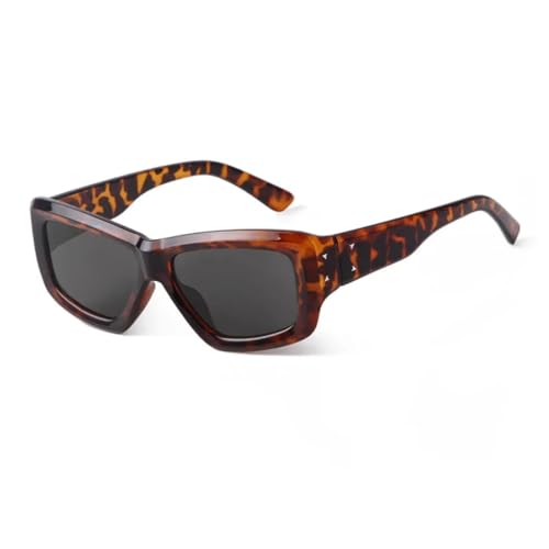 Lunettes de soleil œil de chat homme au style rétro et à monture large