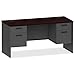 Lorell 97119 Pedestal Credenza,Double,Kneespace,60-Inch Wx24-Inch Dx29-1/2-Inch H,My/CCL