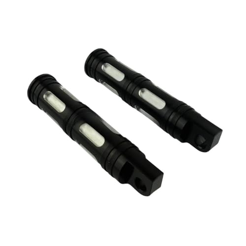 Repose-Pieds Moto pour Sportster XL 883 1200 et Street XG 750 Pédales Noires