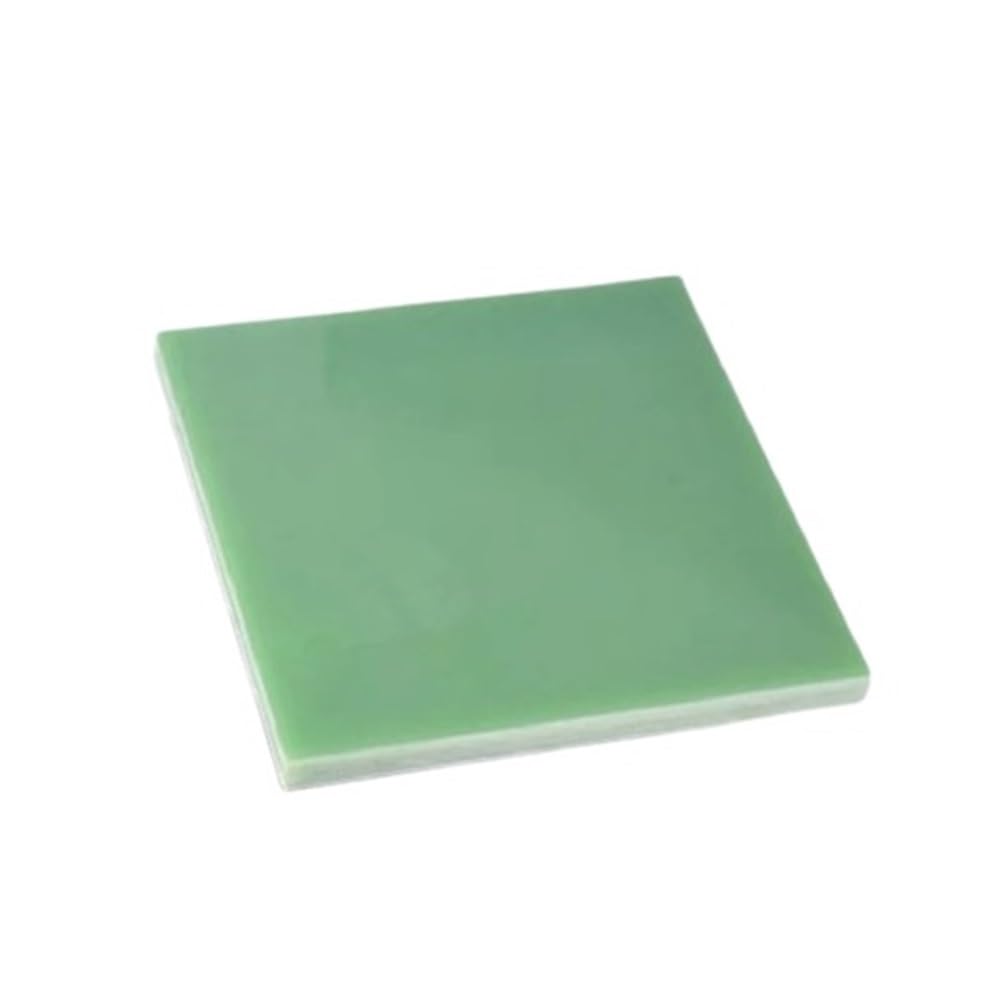 Hoja de resina epoxi fibra vidrio FR-4 | Reparaciones electrónicas de varios tamaños Water-Green: lámina de fibra de vidrio(310*310*4MM)