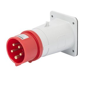Fiche femelle Gewiss GW60218 étanche IP44 avec terre à 9h