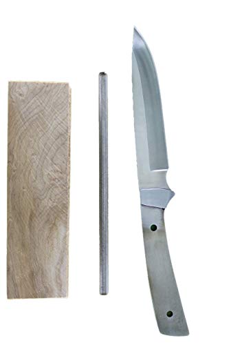 Payne Bros Custom Knives THE BIRD AND TROUT SKINNER BLADE - KNIFE KIT - PREMIUM KNIFE SUPPLY - STAINLESS STEEL