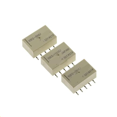 Relais de signal EB2-24NU 24V CC 1A à 10 broches pour circuits imprimés