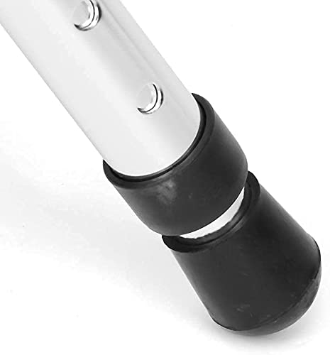 Canne de marche avec siège réglable tabouret béquille alu pliant