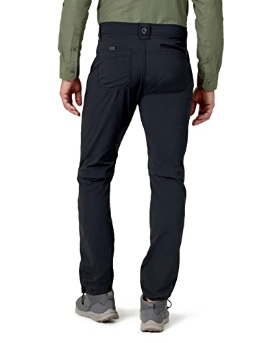 Atg By Wrangler Men's Convertible Trail Jogger, Caviar, 32W X 32L #TOP2