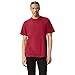 American Apparel Unisex Fine Jersey T-Shirt, Style G2001, Multipack, Cranberry (2-Pack), Small