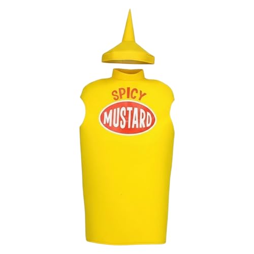 Cosplay pour femmes ketchup et moutarde évite les costumes inconfortables