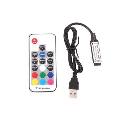 Control remoto mini LED soluciona parpadeos en barras de luz RGB 5730 5