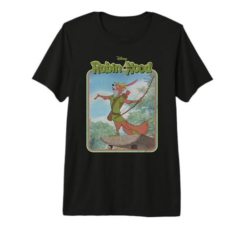 Disney Robin des Bois Rétro T-shirt haut de gamme