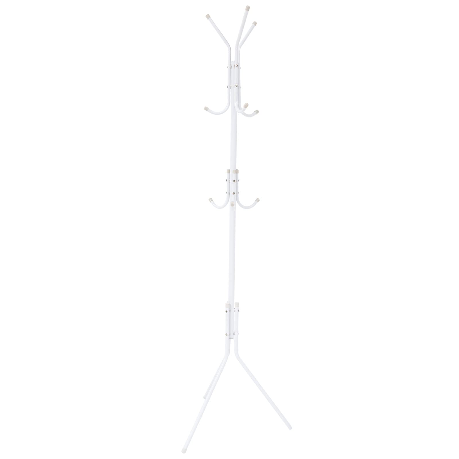 CGJseFH coat stand, Simple 1 Pc Coat Rack Landing Clothes Hooks Sturdy Keychain Multi-layer Holder Robe Jacket Scarf Bag Shelf Storage Hanger