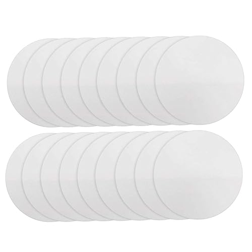Garneck Qualitative Filter Paper 100 Sheets for Labs Chemistry Round Oil Test Paper Discs