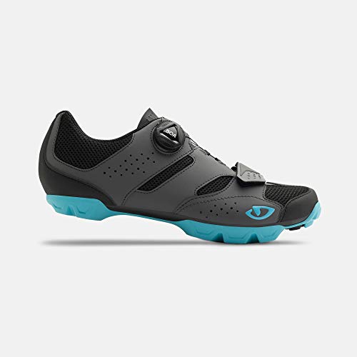Giro Cylinder W Womens Mountain Cycling Shoe − 42, Dark Shadow/Iceberg (2020) Giro Cylinder W Womens Mountain Cycling Shoe − 42, Dark Shadow/Iceberg (2020)