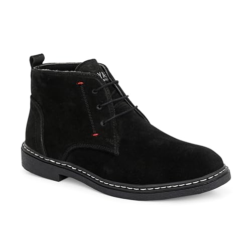 Image of layasa Boot For Men | Synthetic Leather Suede Men Boot | Boot | Comfort Material Suede Casual Men Boot