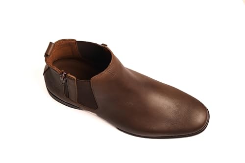 Image of Mr. Jones Men's Amazonas Chelsea Boot, Genuine Leather Ankle Boot with Side Zipper