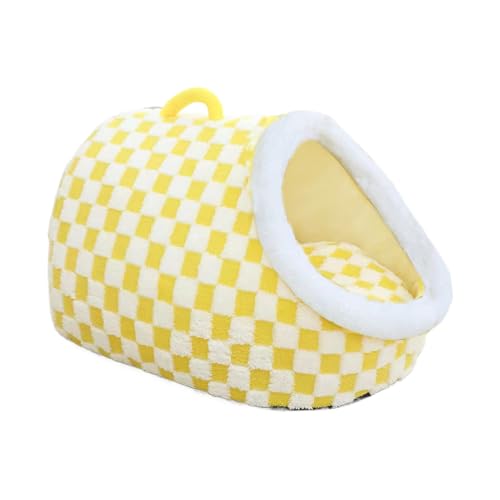 Pantoufle pour chat : maison pour chat d'intérieur en peluche - 6