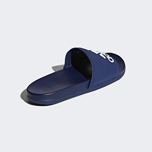 Image of adidas Performance Men's adilette Comfort Sandal, dark blue /white /dark blue, 13 M US