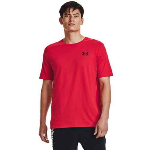Image of Under Armour Men's Cotton Solid UA Sportstyle LC Short Sleeve | T-Shirt | 1326799-001