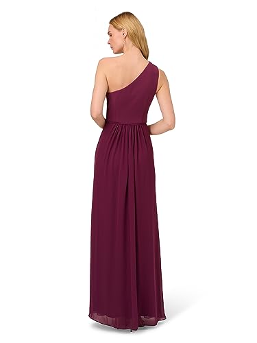Image of Adrianna Papell One Shoulder Chiffon Gown