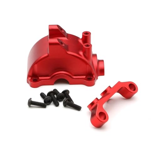RC��������̕��i For Tamiya For TT-02 1/10 �����M�A�{�b�N�X�n�E�W���O�V�F���f�B�t�@�����V�����P�[�X Rc �J�[�A�b�v�O���[�h���i�A�N�Z�T���[�C�����ꂽ����(Red)