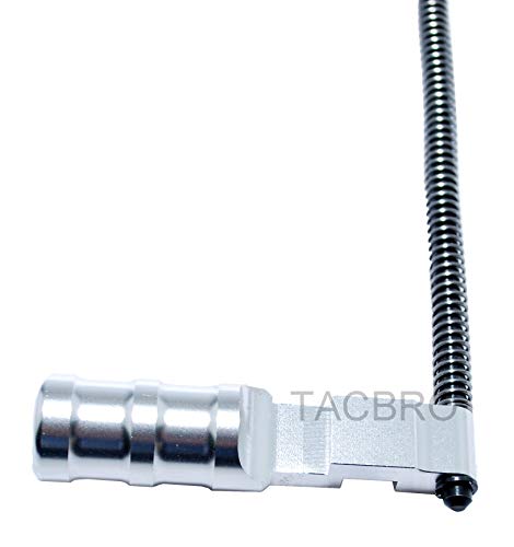 Tacbro Silver Oversized Handle For .22Lr Ruger 10/22 10 22 #TOP1