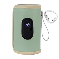 Draagbare babyflessenwarmer | melkverwarmende fles | reismelkwarmer | Accu-aangedreven draadloze babymelkwarmer met nauwkeurige temperatuurregeling display voor moedermelk Draagbare babyflessenwarmer | melkverwarmende fles | reismelkwarmer | Accu-aangedreven draadloze babymelkwarmer met nauwkeurige temperatuurregeling display voor moedermelk