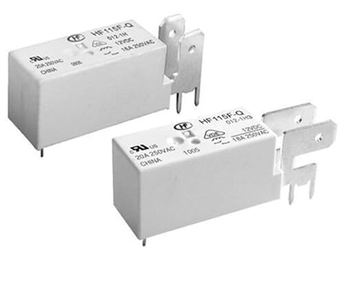 Relais HF115F-Q 24V DC composant inverseur monostable pour PCB
