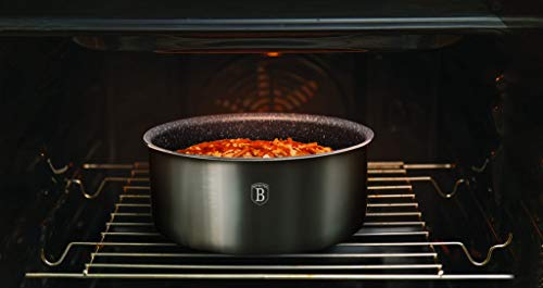 BERLINGER HAUS - 9 pcs cookware Set, Metallic Line Carbon Edition 7 Gallery Image BERLINGER HAUS - 9 pcs cookware Set, Metallic Line Carbon Edition 7 Gallery Image