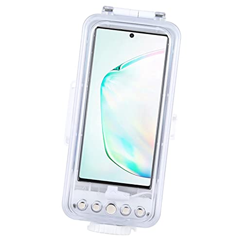 H HILABEE Estuche Subacuático Impermeable de La Cubierta del Buceo de Los 45m para El Teléfono Móvil de Android OTG, Accesorios Profesionales