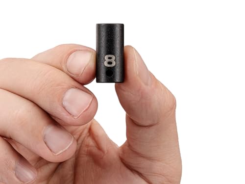 Image of TEKTON 1 /4 Inch Drive x 8 mm Shallow 6-Point Impact Socket | SID02108