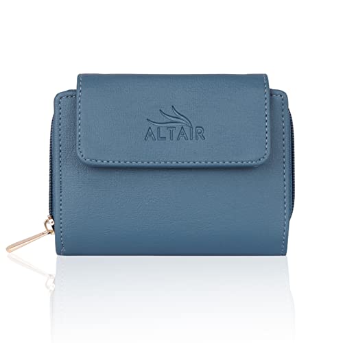 Image of Premium Vegan Leather Women's Wallet | Stylish Durable Clutch Wallet and Lightweight Clutch with Zip Coin Pocket and Card Slot