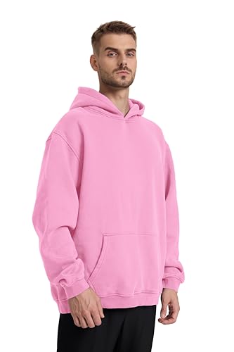 Image of Hatant Oversized Hoodie Sweatshirts for Men Couples Heavyweight Hoodies Pullover Vintage Mens Acid Wash Sweaters Clothes 2026