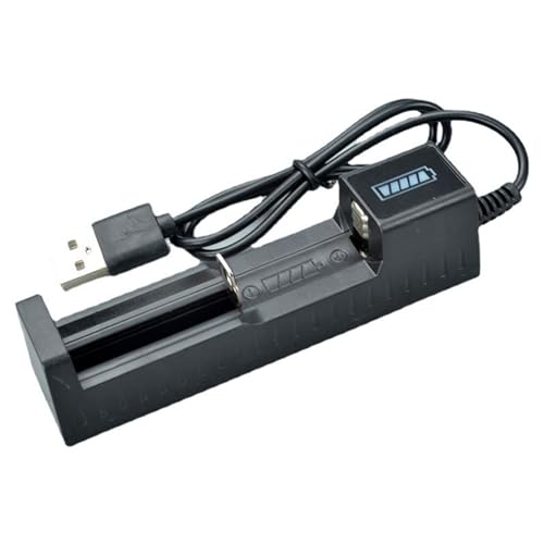 Cargador de batería USB universal para linternas de camping 18650 3