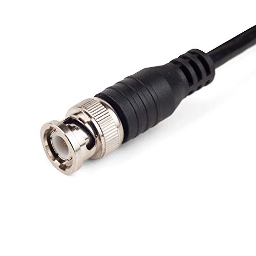 Rg58 Coax Cable - 50 Ohm Bnc Cable 3 Ft- Rg 58 Coax Cable - Cable Tv Coaxial Cable - Rg 58 Coaxial Cable - Rg58 Cable - Short Coaxial Cable - Tv Antenna Extension Cable - 0.9 M - Steren 205-523 #TOP3