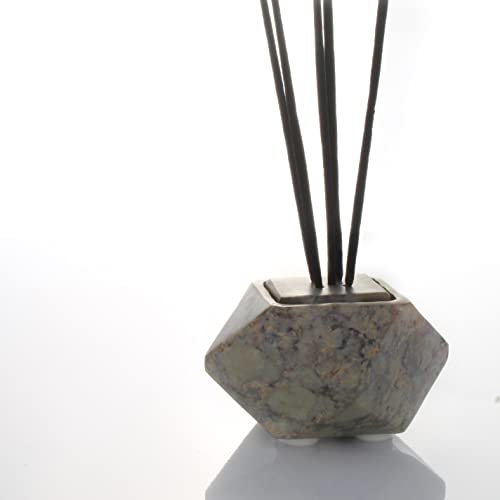 Savon 1375KA Stone Incense Stick Holder Burner Candle Stand Palo Santo Modern Minimalist Geometric Art Deco thumb #3