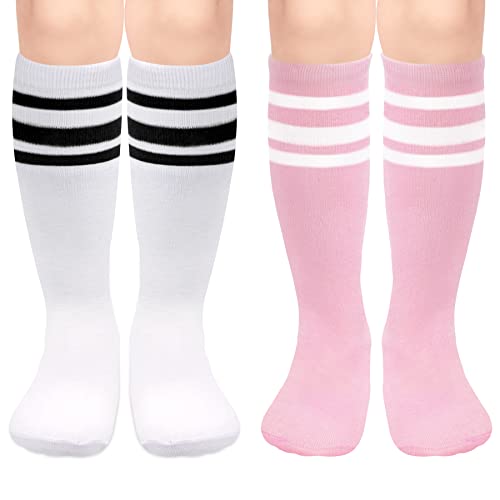 Baby Knee High Socks Baby Girl Knee High Socks Girls Soccer Socks Youth Soccer Socks Girls Toddler Soccer Socks Pink