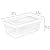 Sterilite 12-Pack 6 Quart Storage Box, Stackable Clear Plastic Bins with Snap-On Lids - Heavy-Duty Organizing Containers for Closet, Bathroom, and Office