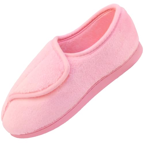 Git-up Women Diabetic Closed-Toe Slippers