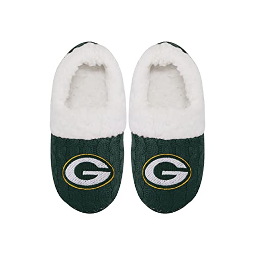 Image of FOCO Womens NFL Team Color Moccasin Slippers