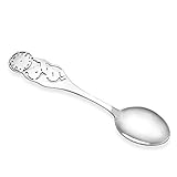 Material: Massives 925er Sterling Silber gestempelt .Hochwertiger und verschleißarmer Tauflöffel.Ohne schädliche Zutaten ist es nickelfrei, bleifrei, cadmiumfrei .Siberlöffel mit der oder ohne Gravur. Der Geburtslöffel von Maria-Schmuck ist uneingeschränkt spülmaschinenfest